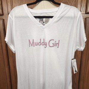 Muddy Girl T-Shirt Sz XL